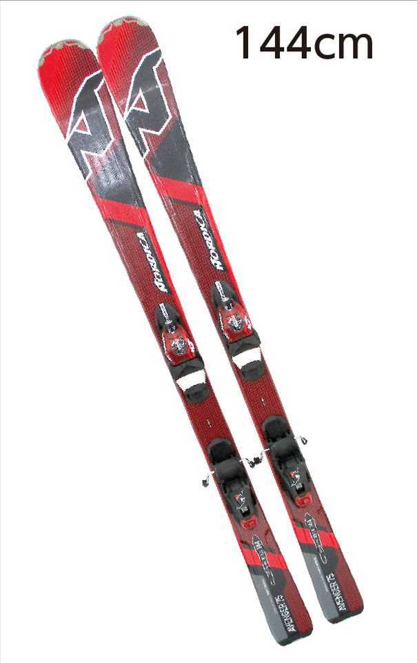 一般スキーセット Sタイプ ノルディカ AVENGER CA75 K RD/BK