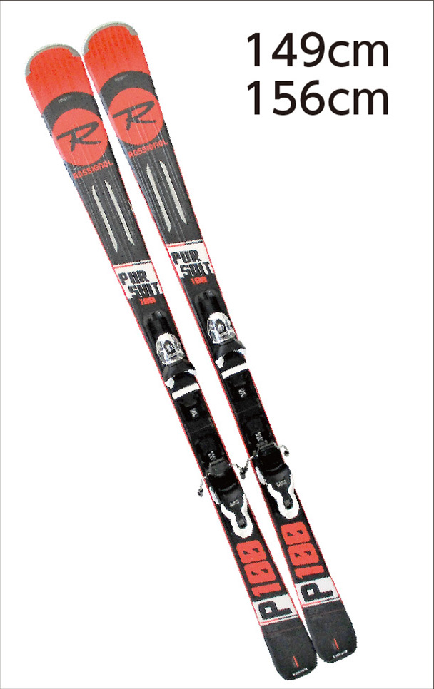 一般スキーセット Sタイプ ロシニョール PURSUIT 100 L BK/OG