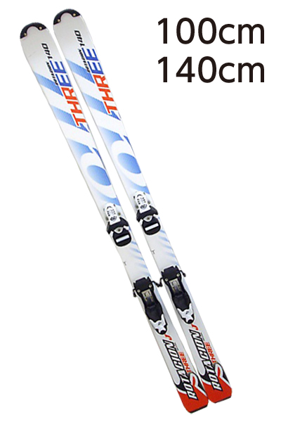 ATOMIC 子供用カービングスキーセット 100cm中古 - スキー
