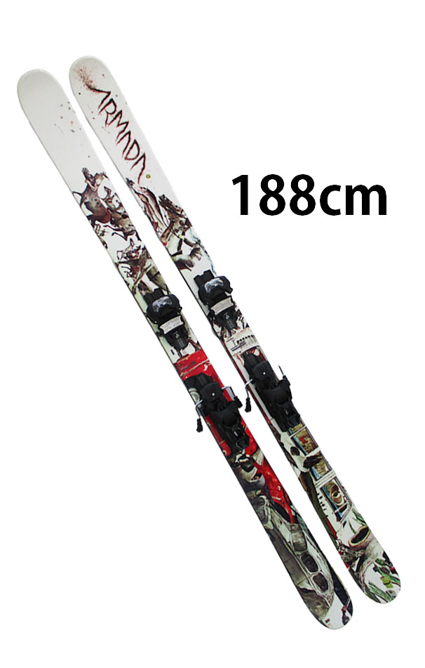 14,400円アルマダ　Armada ファットスキー　スキー板